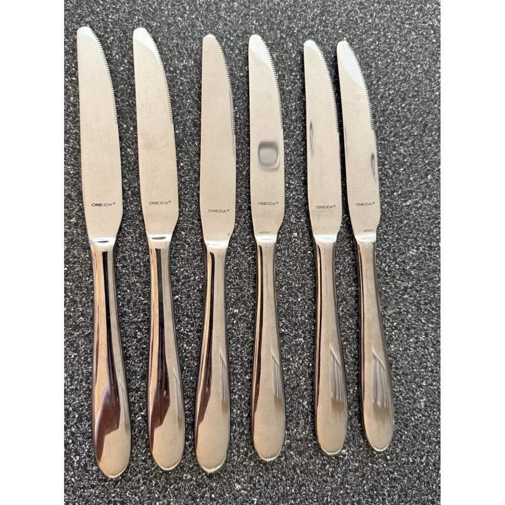 Oneida‎ LUANN Stainless Steel Dinner knives 9